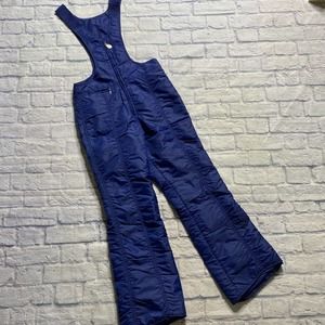 Vintage Down East Skiwear Snowsuit in Navy Blue